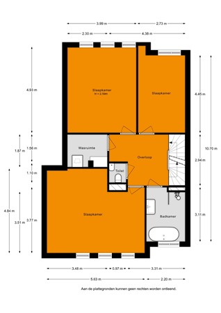 Floorplan - Noordveenweg 18, 2376 AR Nieuwe Wetering